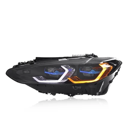 LED Dual-Color Switchable Daytime Running Lights for 2021-2023 BMW 4 Series G22 Headlight Assembly Conversion