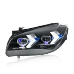 Suitable for 2010-2015 BMW X1 Headlight Assemblies (E84) - Arrow-Style LED Daytime Running Lights in WhiteYellow - Image 2