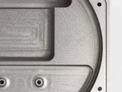 As machined + Anodized type II